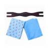 Cradle Cloth with Neem Wood Separator and Mosquito Net Pack of 3 Blue 0-2 Years