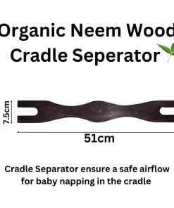Organic Neem Wood Cradle Seperator